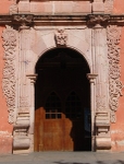 San Juan Bautista, façade portal
