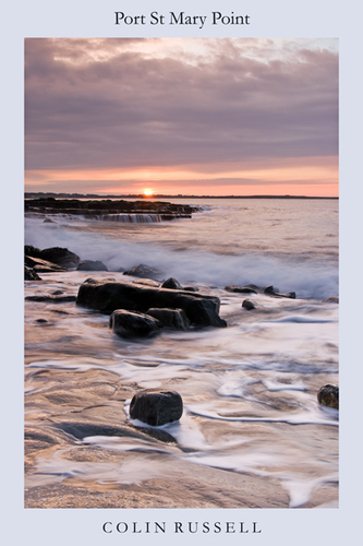 March Sunrise over the Castletown skyline at Port St Mary Point.