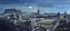 "Edinburgh skyline by moonlight"