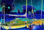 Boats on the Stour, Sandwich