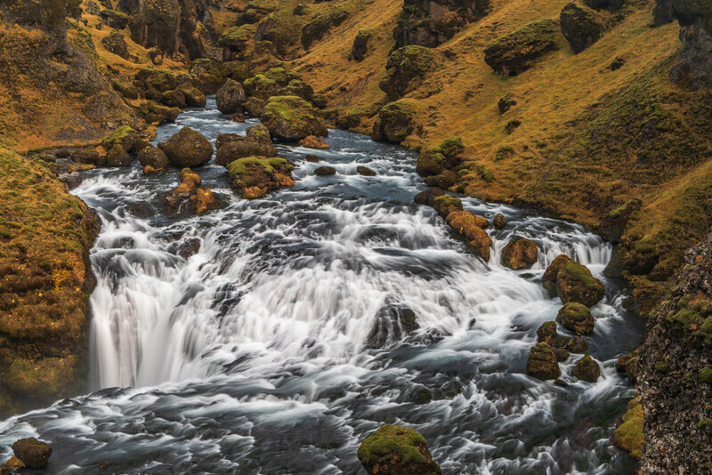 Fosstorfufoss, Skógá River, Iceland