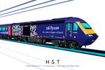 POWER CAR #43163 | SINGAPORE AIRLINES 'FLY-RAIL.COM' LIVERY