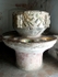 Lower cloister, baptismal fonts