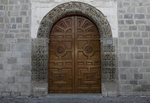 La Asunción, façade portal alfiz