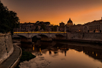 St Peters Basilica at Dusk