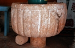 San Bartolomé, baptismal font