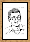 Buddy Holly Hand-Drawn Portrait by Paul Duddell 123-03-2025