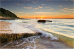 w047 Colwell Bay at Sunset