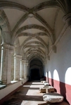 Santiago Matamoros, lower cloister ambulatory, groin vaults