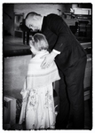Groomsmen and his daughter