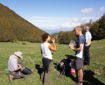Monte Pollino walk, Martina and Stephen