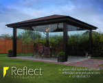 Reflect Glass Design Gazeebo with frameless glazing B