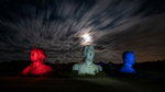 President Heads (Croaker, VA) | Red, White, and Blue