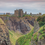 The Gorge, Dunnottar Castle, Scotland - Portrait Version