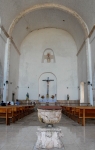 San Agustín, sanctuary & chancel arch