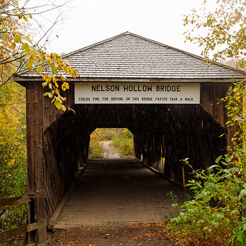 This is the oldest standing covered bridge in New Brunswick. It is not in service but easily accessible off Route #8.