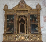 Nave St. Francis retablo