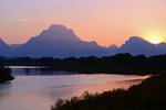 Sunset on the Snake River