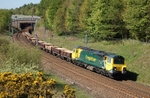 27.4.11 - 70005 6C16 Crewe - Carlisle, Beckfoot