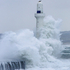 Bad weather, Aberdeen Harbour