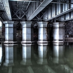 Shrewsbury rail bridge