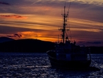 Sunset over Oban