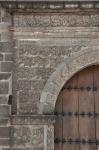 Façade portal, left spandrel