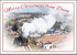 New xmas card DE12 Steam Train Devon