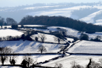 Mendips in snow _S077