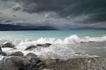 Snow storm Lake Pukaki-1