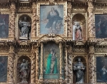 San Juan Bautista, Nuestra Señora del Rosario, lower two tiers