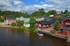Porvoonjoki river at Porvoo, Uusimaa, Finland