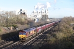 JL - 22.12.20 66119 6C75 Immingham - Scunthorpe BSC, Melton Ross
