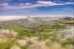 z3264 Clearing Fog over Wroxall and Beyond