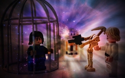 Lego in Space.