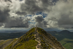 At the top of Errigal Mountain, Ireland.