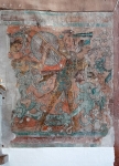 Ixmiquilpan, Hidalgo, San Miguel Arcángel, nave mural, South wall war