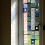 Hall window (blue)