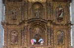 Right transept altar, second & third tiers