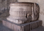 Convento, baptismal font