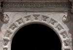 Façade portal, archivolt & spandrels