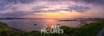 Les Amarreurs Sunset Panorama