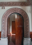 Santiago Apóstol, sacristy portal