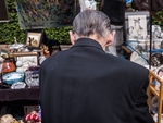 The Man at Portobello Market London 2016