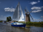 Sailboat on the Broads