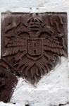Santa María, atrial gate relief, bicephalous Hapsburg eagle