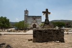 San Agustín, façade & atrial cross