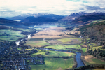 A00503F  Village of Aberfeldy by the River Tay in 2004