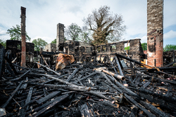 Third Presbyterian Church, Chester PA | Charred Remains