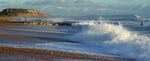 Waves to Hengistbury Head